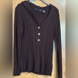 Allison Brittney Brown Women’s Sweater-Size XL